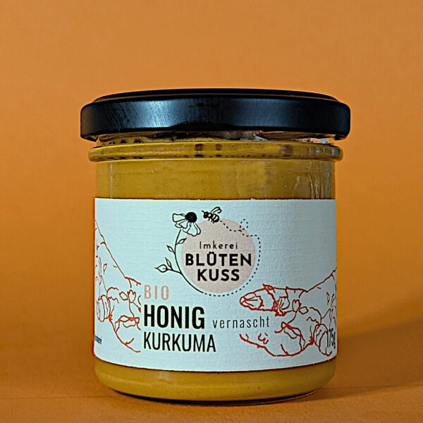 Honig vernascht Kurkuma